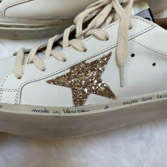 Golden Goose Hi Star gold glitter size 40 - Picture 3 of 13